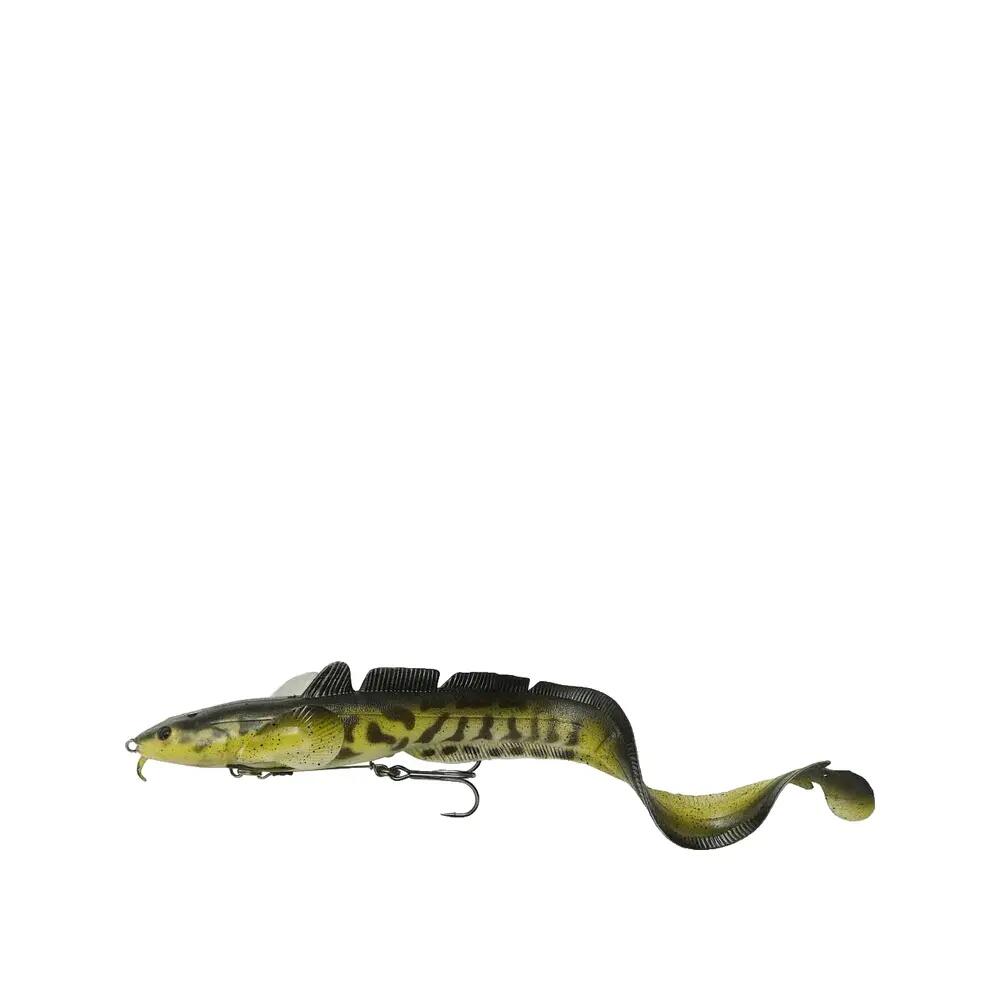 Appât souple Savage Gear 3D Burbot Verde 4/6