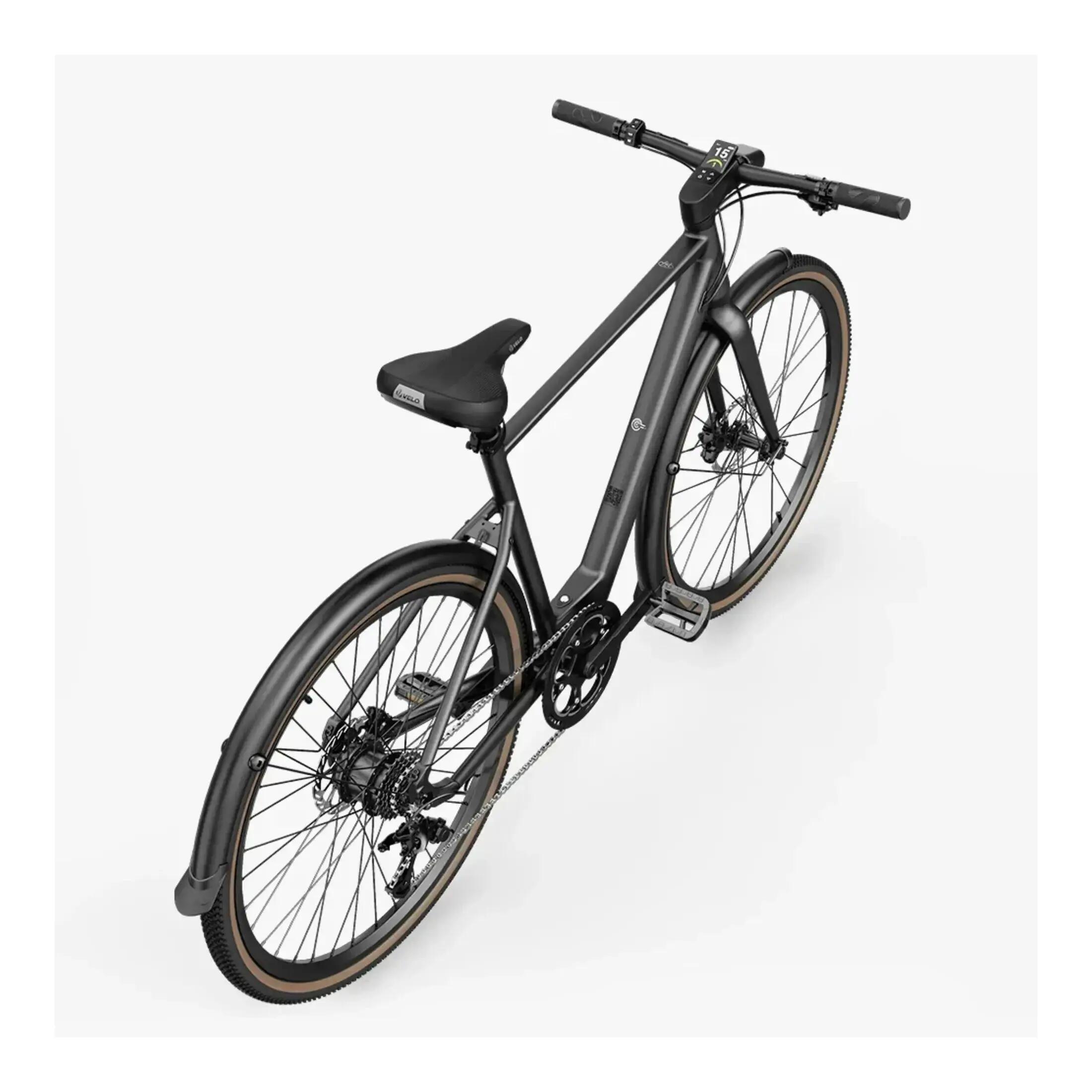 Vélo électrique urbain 250W 9 vitesses – Fiido C21 gris taille L 3/5