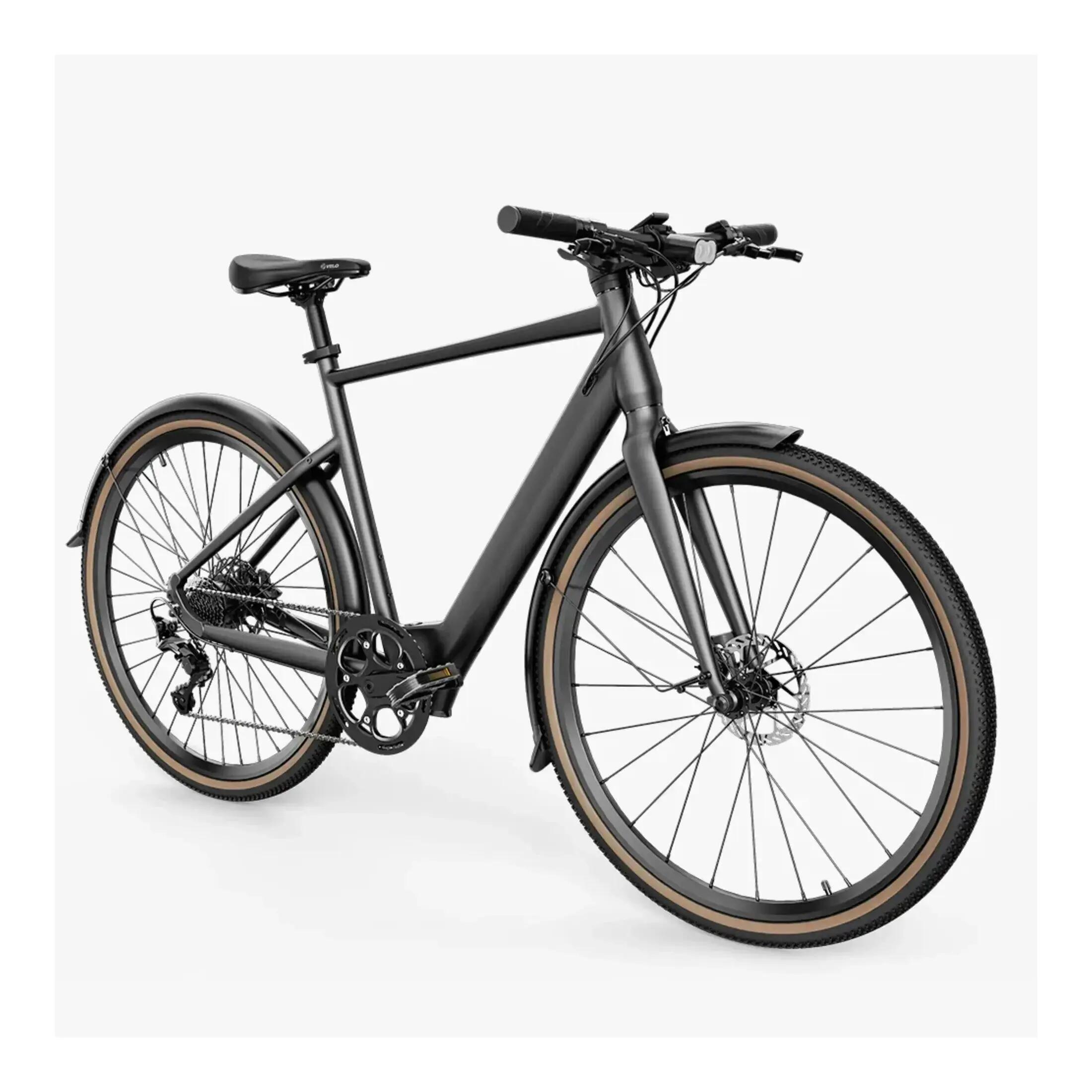 Vélo électrique urbain 250W 9 vitesses – Fiido C21 gris taille L 2/5