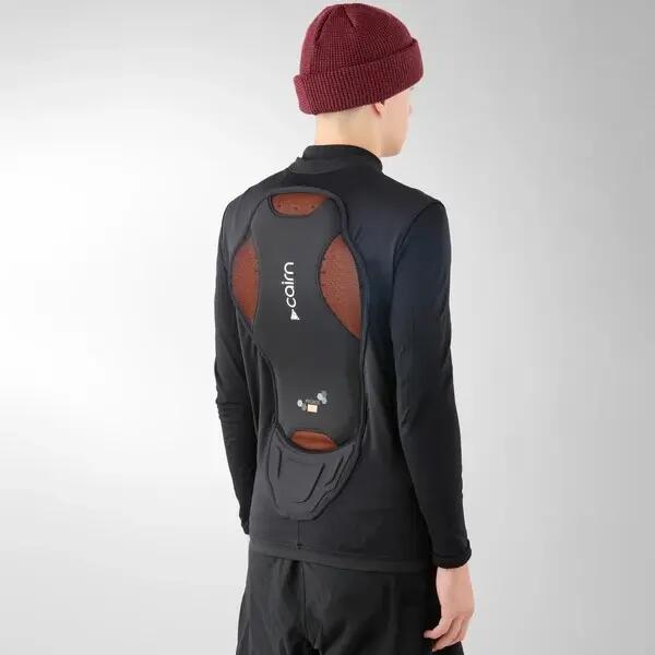 Rückenprotektorweste für Ski, Snowboard & MTB - ProRide II D3O® - Schwarz 4/6