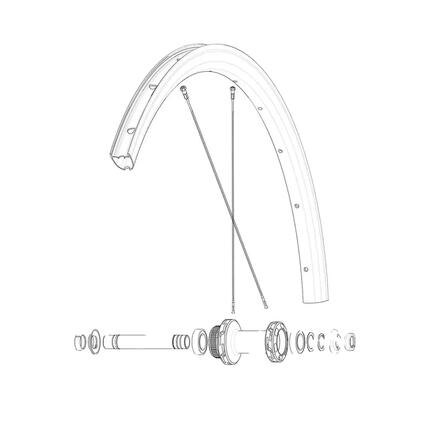 Rayons Mavic Ksyrium 30 Disc