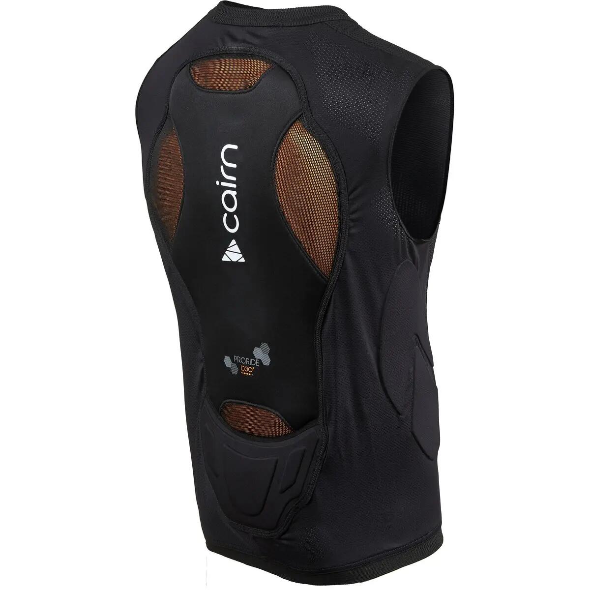 Rückenprotektorweste für Ski, Snowboard & MTB - ProRide II D3O® - Schwarz 2/6