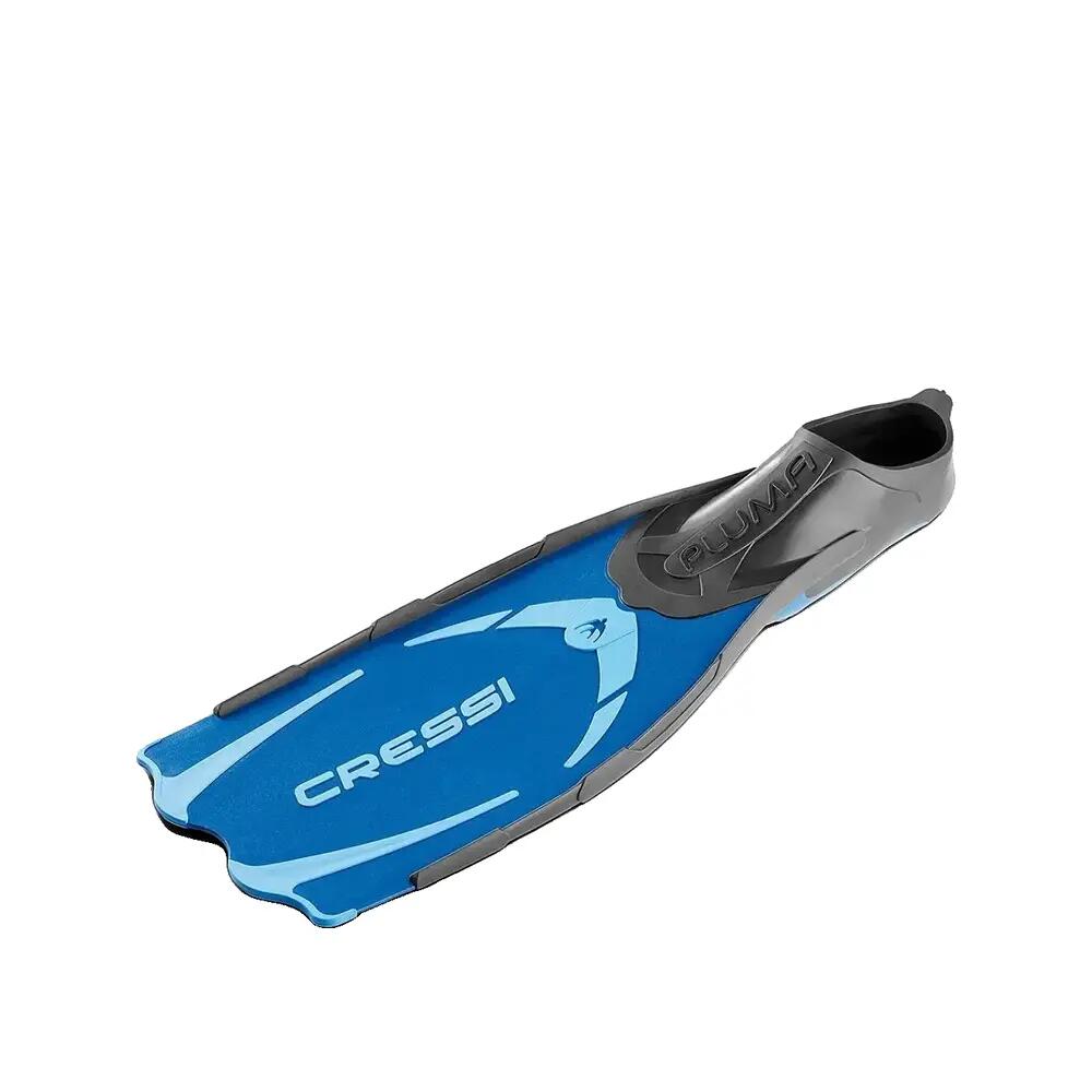 Palmes Cressi Pluma Full Foot Pretas/Prateadas 9/10