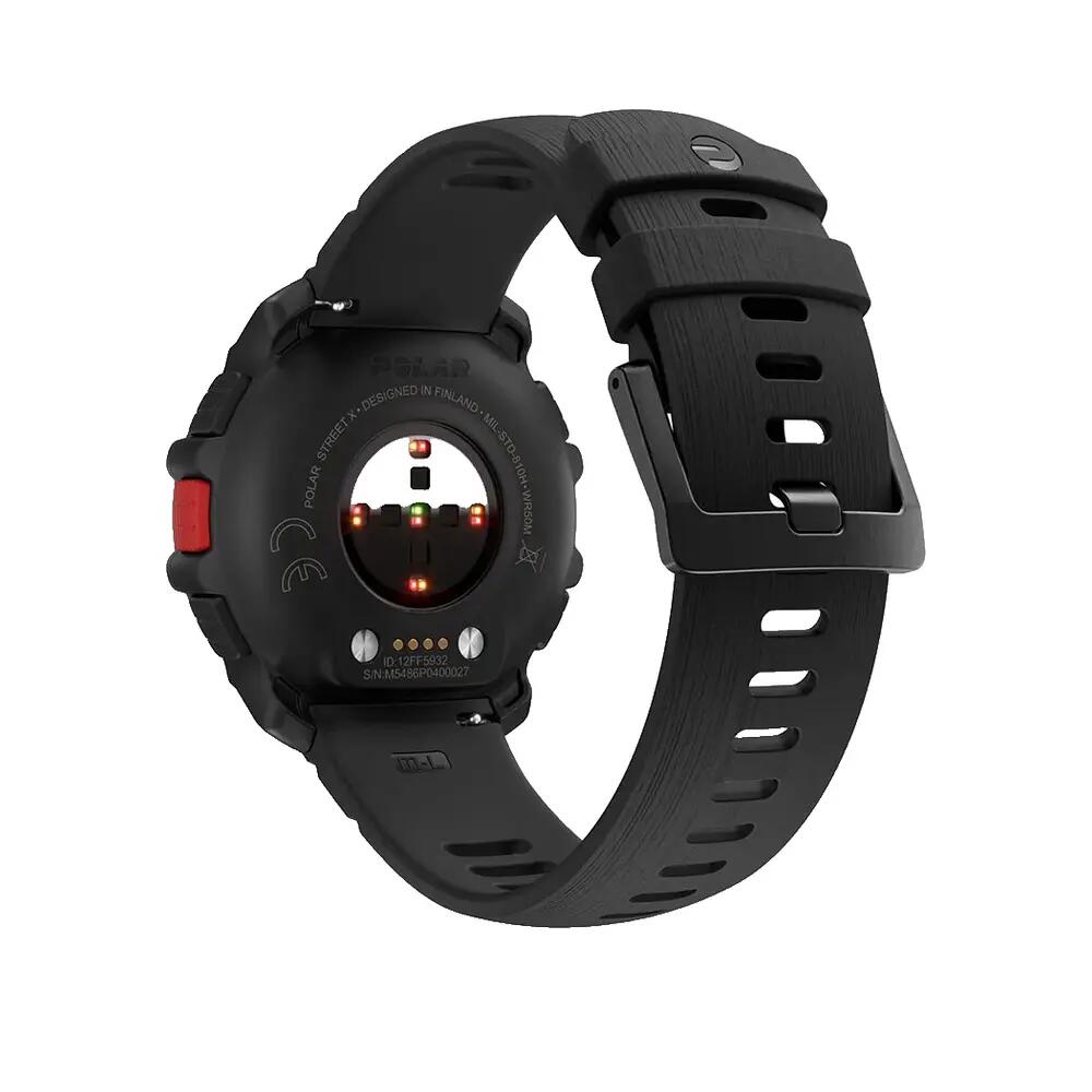 Bracelet de montre Polar Street X Silicone Noir 4/6