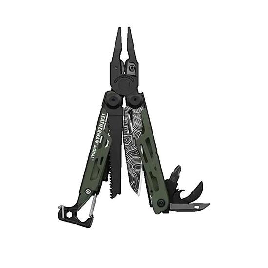 Outil multifonction Leatherman Signal 19 outils Vert