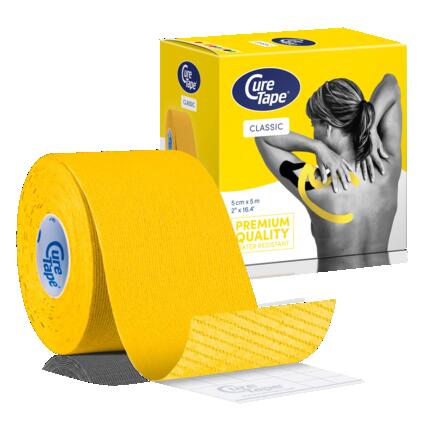 CureTape Classic rosa – kinesiologie tape (kinesiotape)