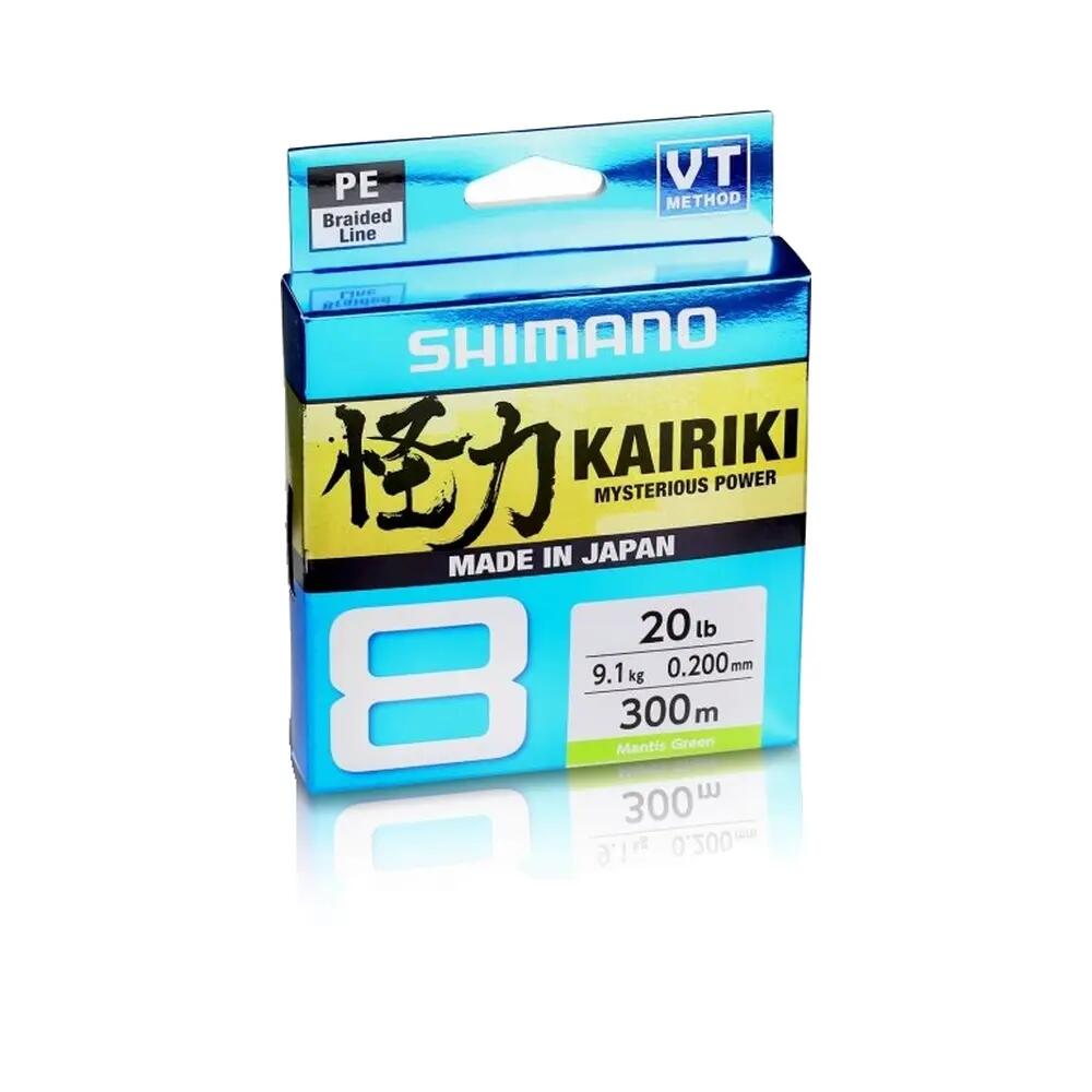 Shimano Kairiki 8 geflochtene Angelschnur 150m 8/8
