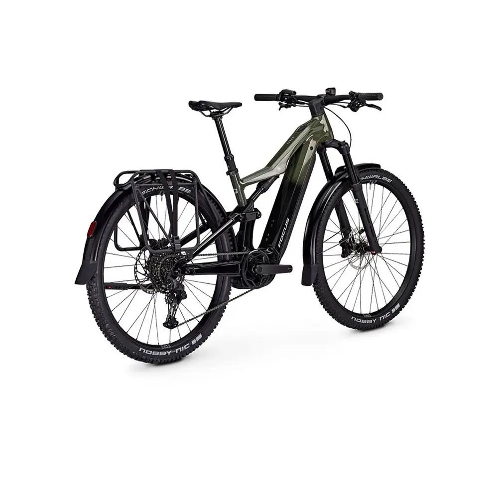 Vélo de montagne Focus thron² 6.7 eqp Vert urbain/Noir magique 3/4