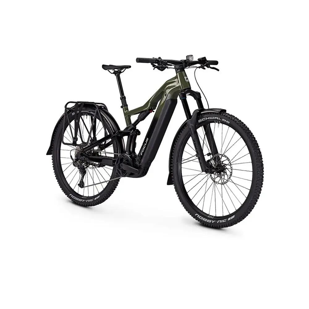 Vélo de montagne Focus thron² 6.7 eqp Vert urbain/Noir magique 2/4