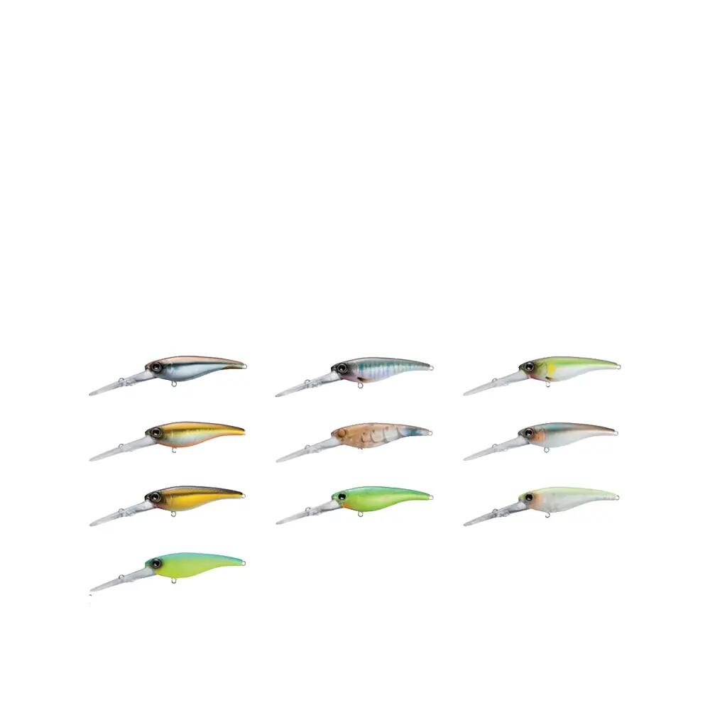 Appât dur Shimano Bantam Pavlo Shad Blanc/Vert clair 2/4