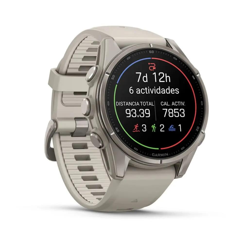 Montre connectée Garmin fenix 9 en titane avec écran AMOLED 3/3