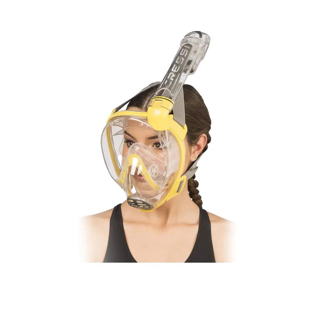 Maska do snorkelingu Cressi Duke Jaune 3/6