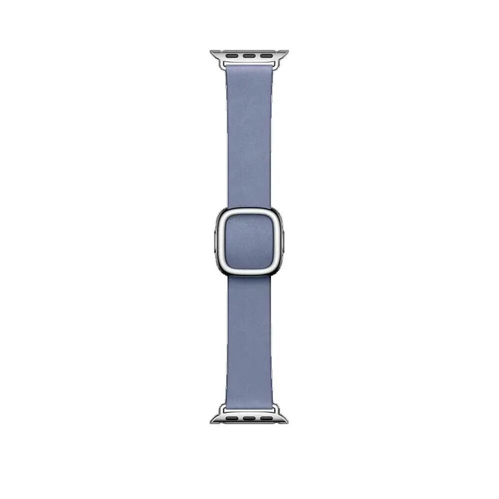 Armband Apple Modern Buckle FineWoven Bleu Lavande 1/3