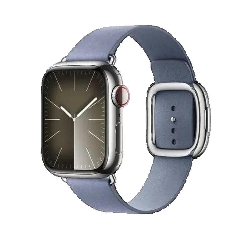 Armband Apple Modern Buckle FineWoven Bleu Lavande 3/3