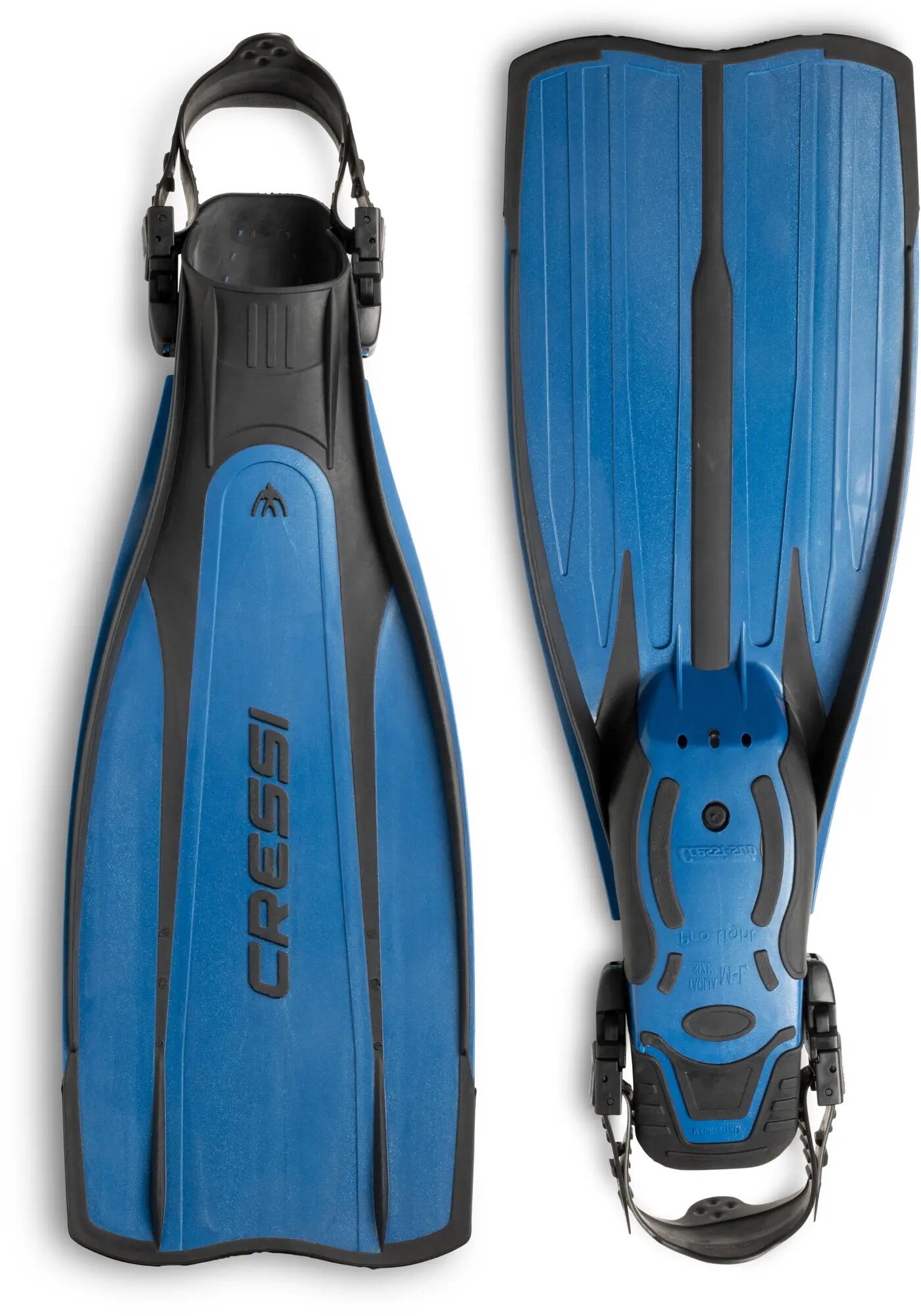 Palmy do nurkowania Cressi Pro Light Bleues 2/5