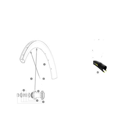 Rayons Mavic Cosmic Pro Carbon SL C lewy
