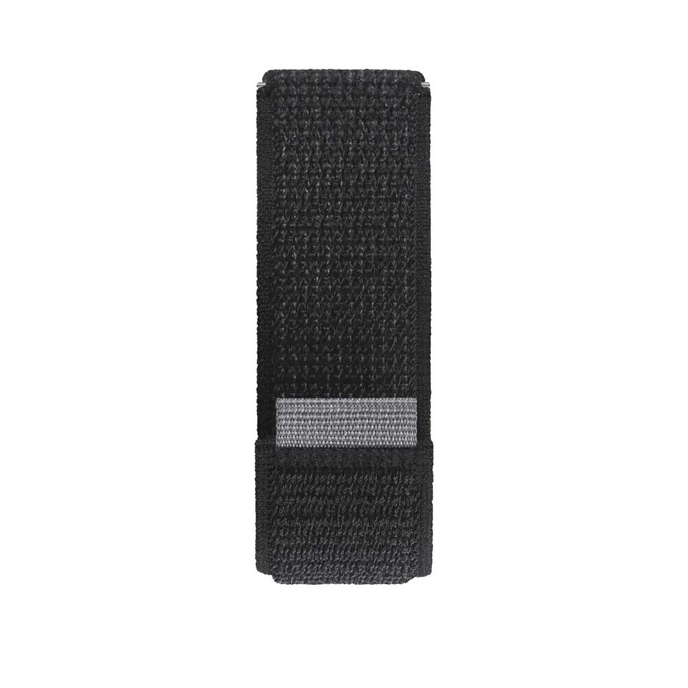 Samsung stofarmband voor Galaxy Watch 6 en 6 Classic Zwart 4/5