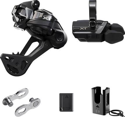 Kit Upgrade Shimano Deore XT Di2 RD-M8250-SGS (Chape Longue) / SW-M8250-R 12V