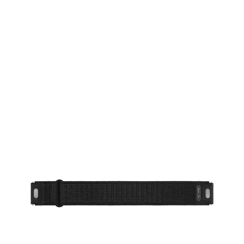 Samsung stofarmband voor Galaxy Watch 6 en 6 Classic Zwart 2/5