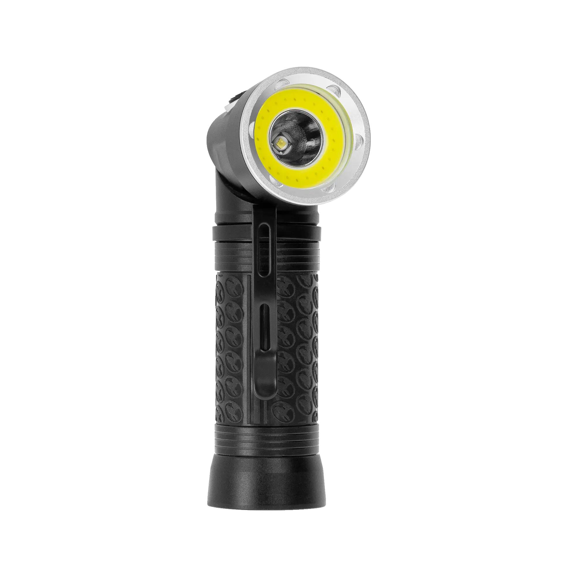 Latarka LED z ruchomą głowicą Rebel 1200 mAh 250m IPX5 aluminium 4/6