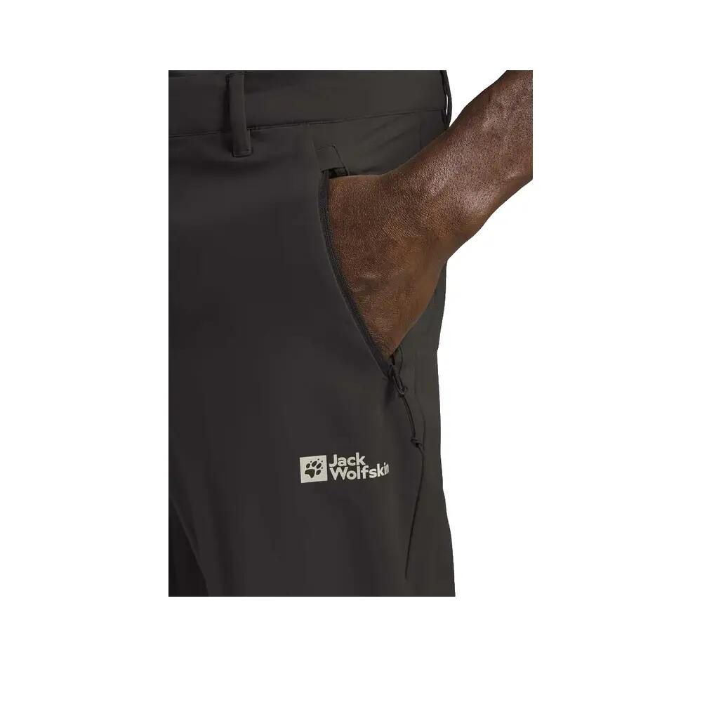 Spodnie trekkingowe Jack Wolfskin Pico Trail Czarny 5/8