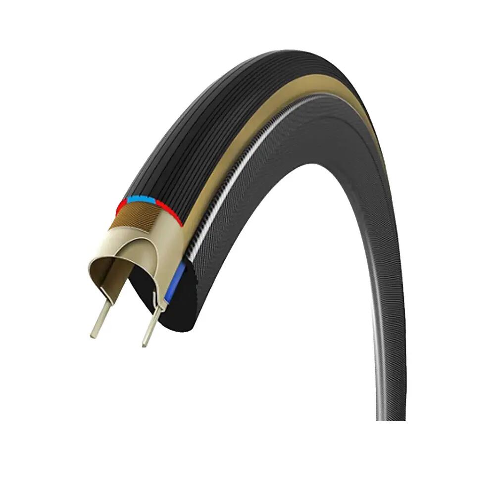 Pneu de vélo Vittoria Corsa Cotton Tubeless Or 3/3