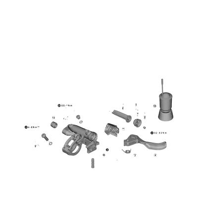 Remhendel shimano bl-m9220 original