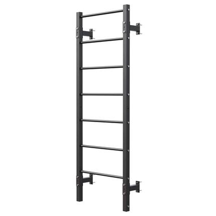 Sprossenwand mit Klimmzugstange, Dip Barren und Hantelbank, bis 200 kg