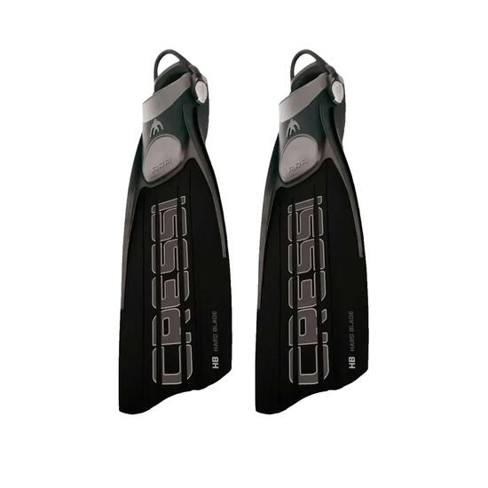 Palmes Cressi Master Ara Ebs Hard Blade Schwarz