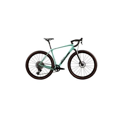 Gravelbike Bianchi Arcadex Pro GRX820/822 Grün Wasser Matt