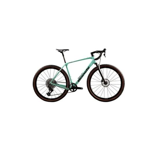 Gravelbike Bianchi Arcadex Pro GRX820/822 Grün Wasser Matt