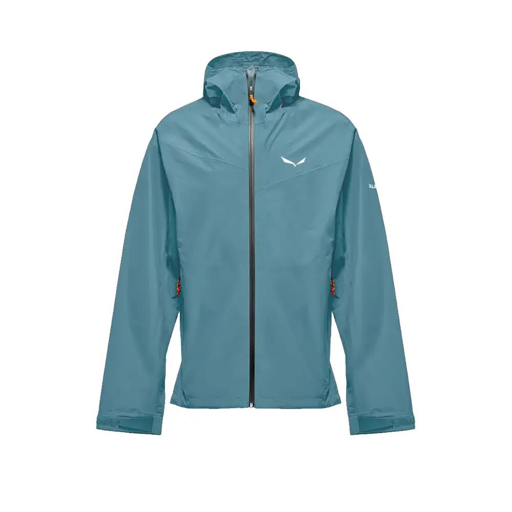 Giacca impermeabile Salewa Puez Powertex leggera per escursioni 3/4