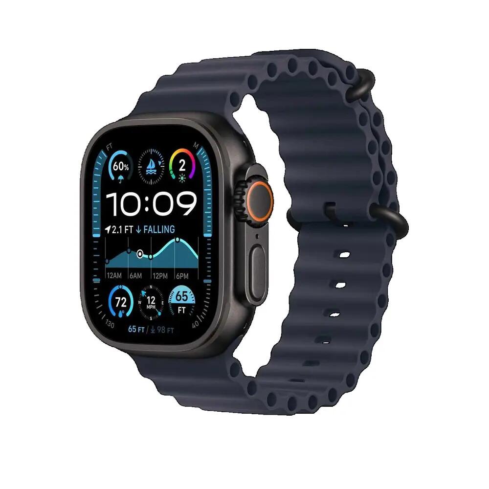 Extension de bracelet Apple Ocean Noir 2/3