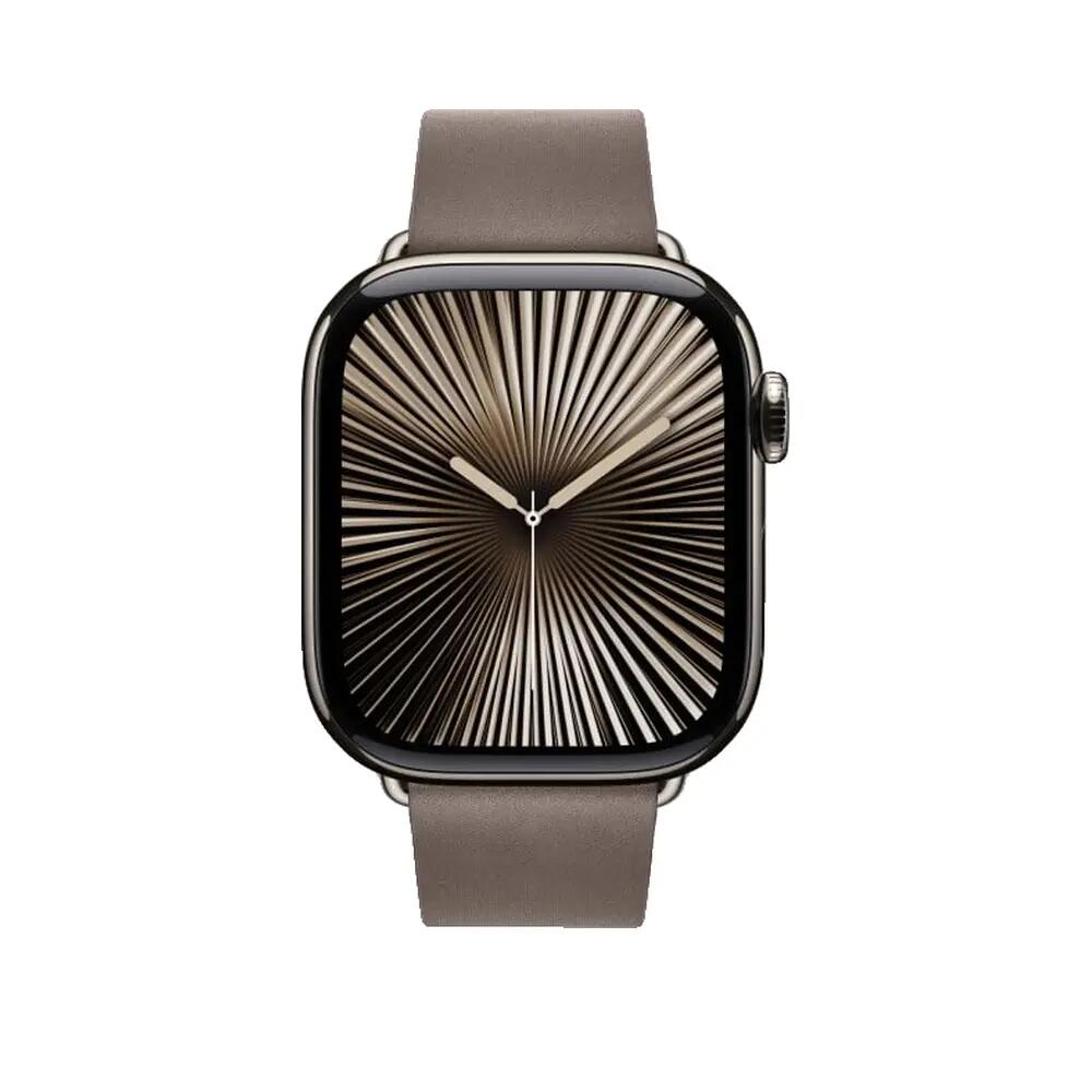 Apple Modern Buckle Band Donker Taupe 3/3