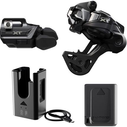 Zestaw modernizacyjny Shimano Deore XT M8250 Di2 Srebrny