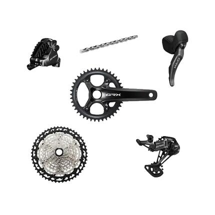 Groupe de vélo Shimano GRX 820 12 vitesses 175 mm 40T