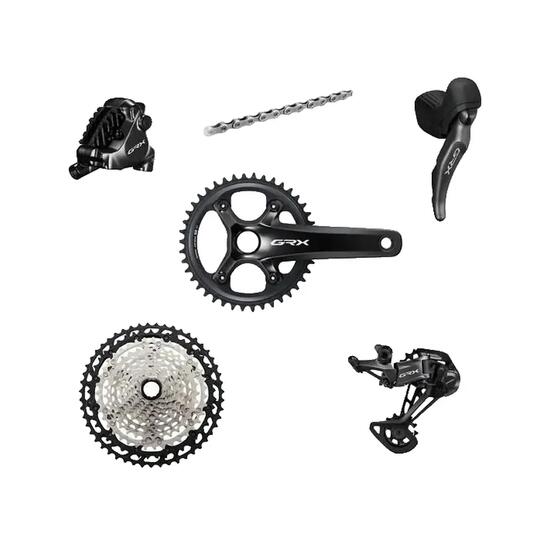 Groupe de vélo Shimano GRX 820 12 vitesses 175 mm 40T