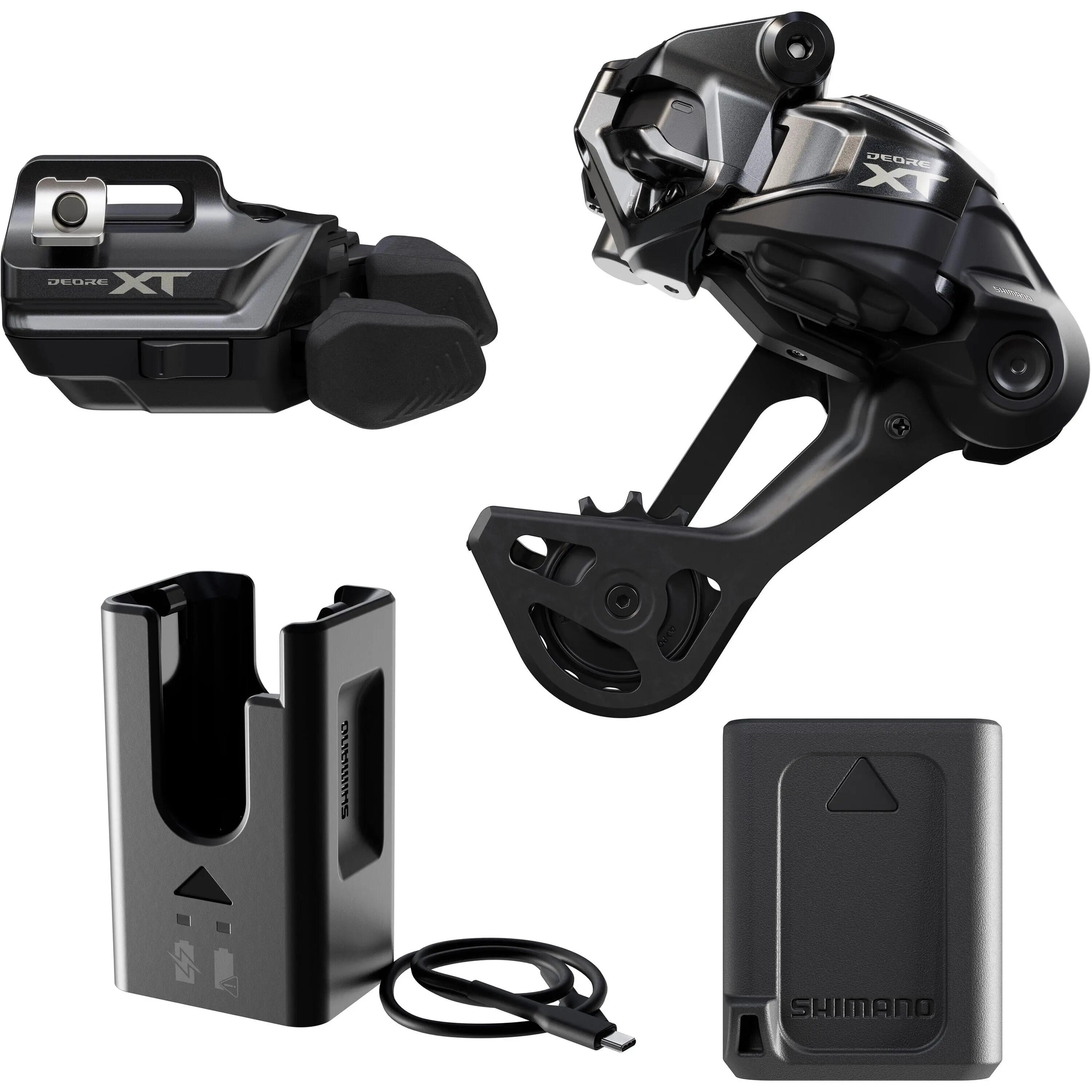 Kit de mise à niveau Shimano Deore XT M8250 Di2 Argent 2/6