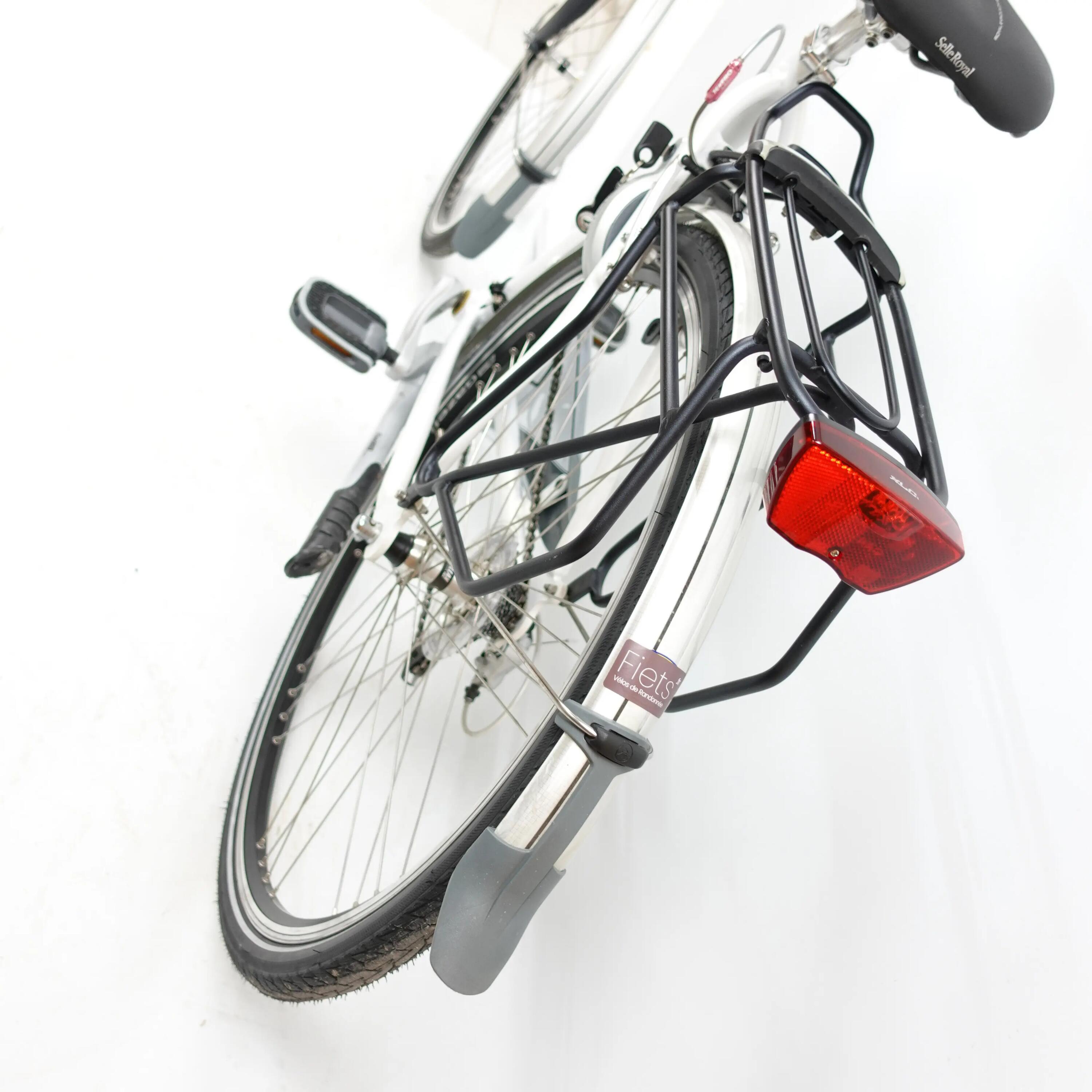 Reconditionné - Vélo de Randonnée - Gazelle Fuente Plus Blanc - Très bon 6/7