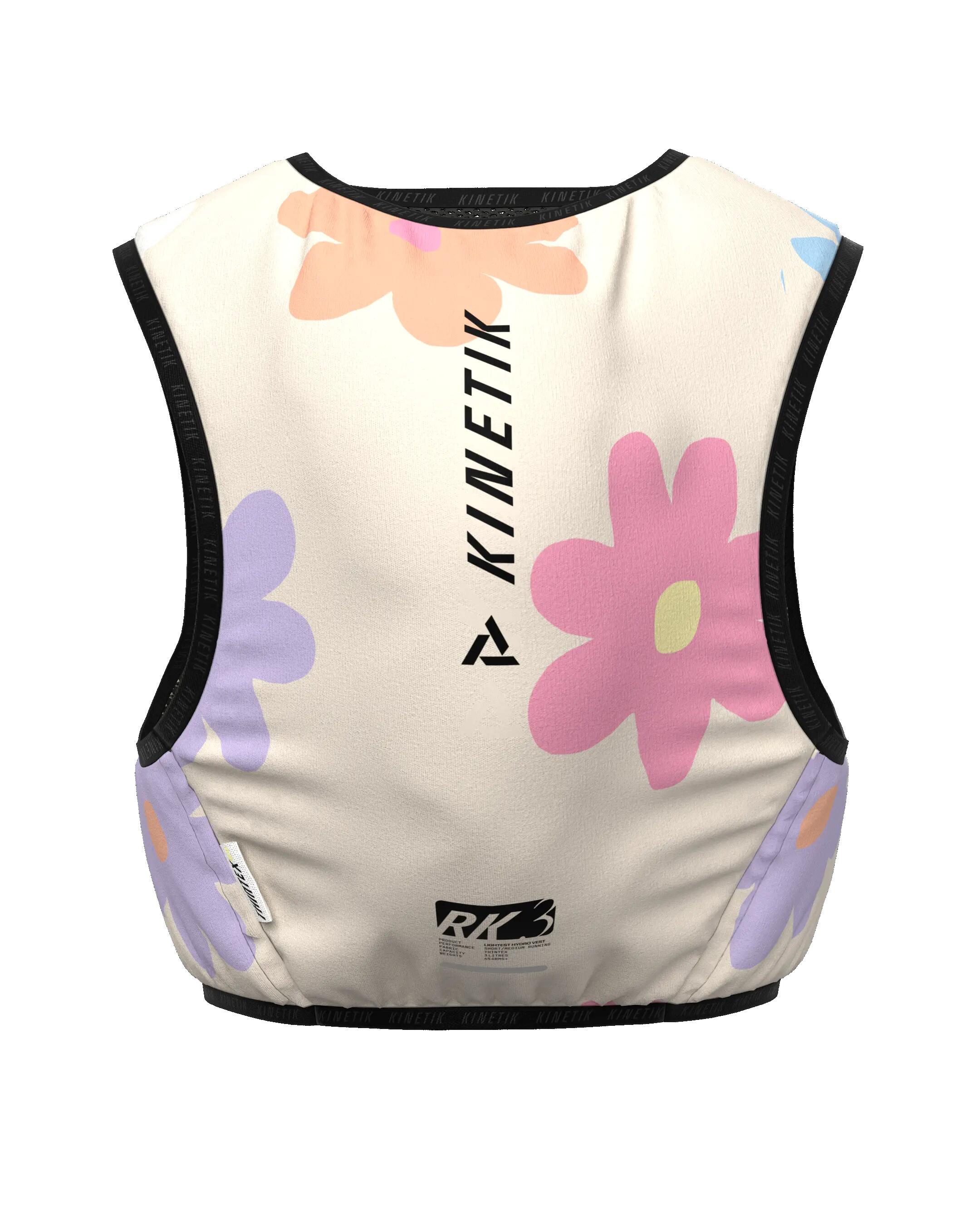 SAC D'HYDRATATION TRAIL RUNNING RK3 COTTON FLORE 5/7