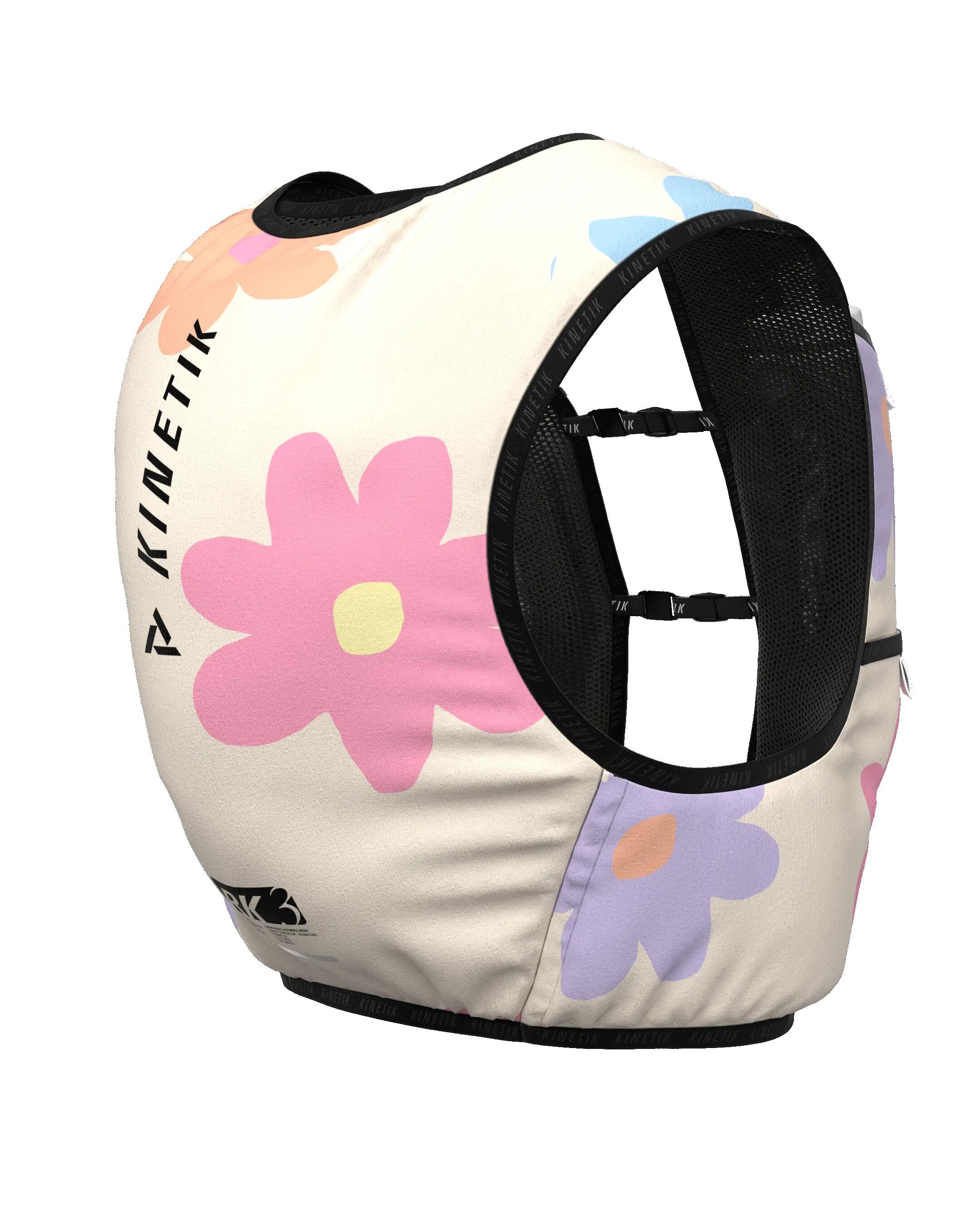 SAC D'HYDRATATION TRAIL RUNNING RK3 COTTON FLORE 4/7