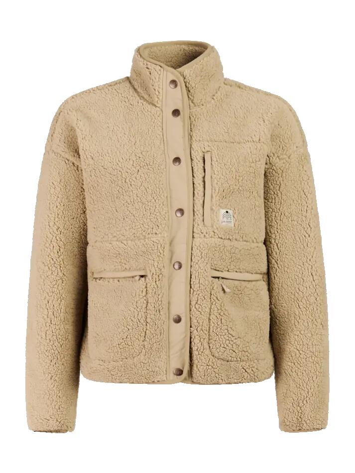 Protest LUX outdoor fullziptop - BambooBeige 7/7