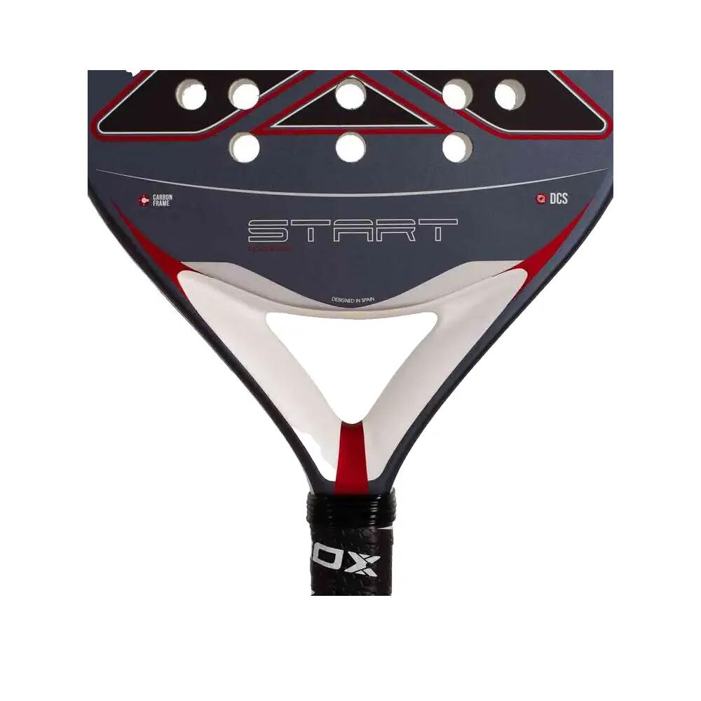 Raqueta de pádel Nox Start Junior Plata 5/7