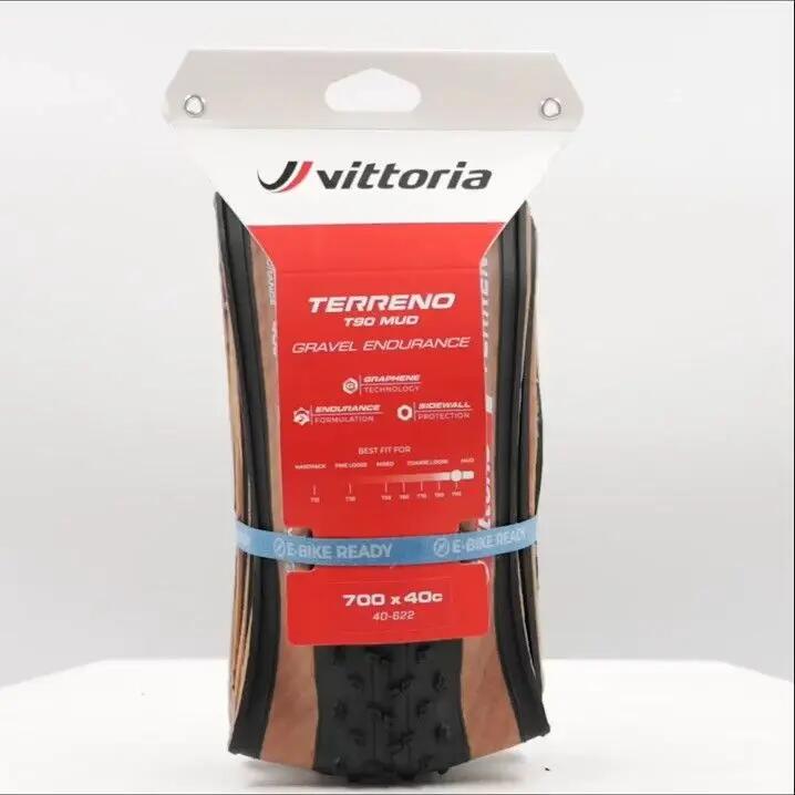 Pneu Vittoria Terreno T90 Mud Gravel Endurance 700 mm para cascalho Tubeless Rea 3/5