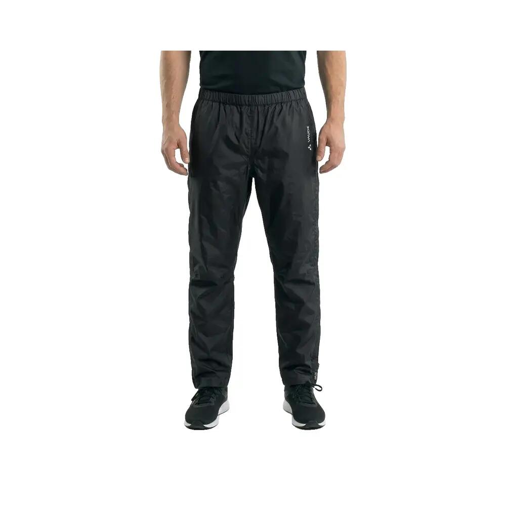 Regenschutz-Hose Vaude Fluid Full Zip II Schwarz 2/2