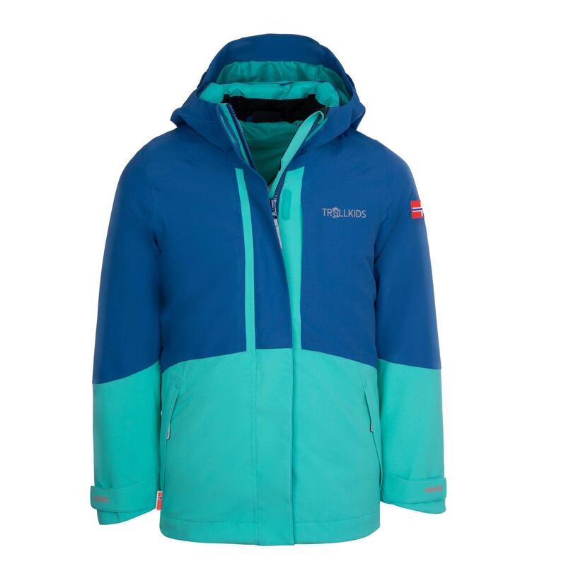 Mädchen 3in1 Mädchen Jacke Skanden Mitternachtsblau/Dunkleminze