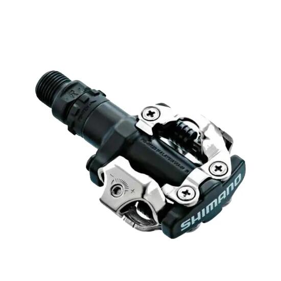 Pedales Shimano PD-M520 SPD Negro/Plata