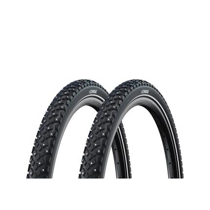 Schwalbe Marathon Plus Spike Draht-Spikereifen ETRTO 50-622 - 208 Spikes für ...