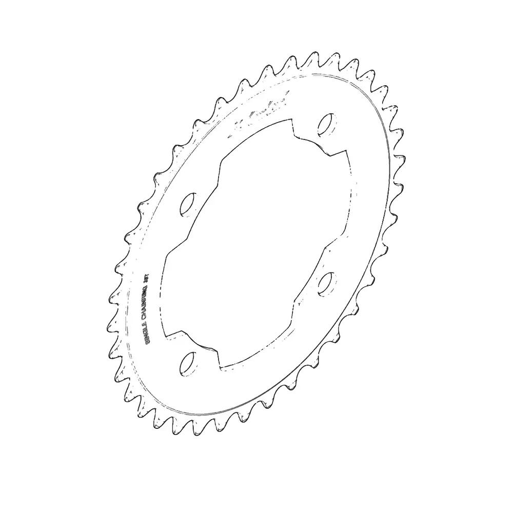 Catena Shimano ZEE FC-M640 36 denti 10 velocità 2/2