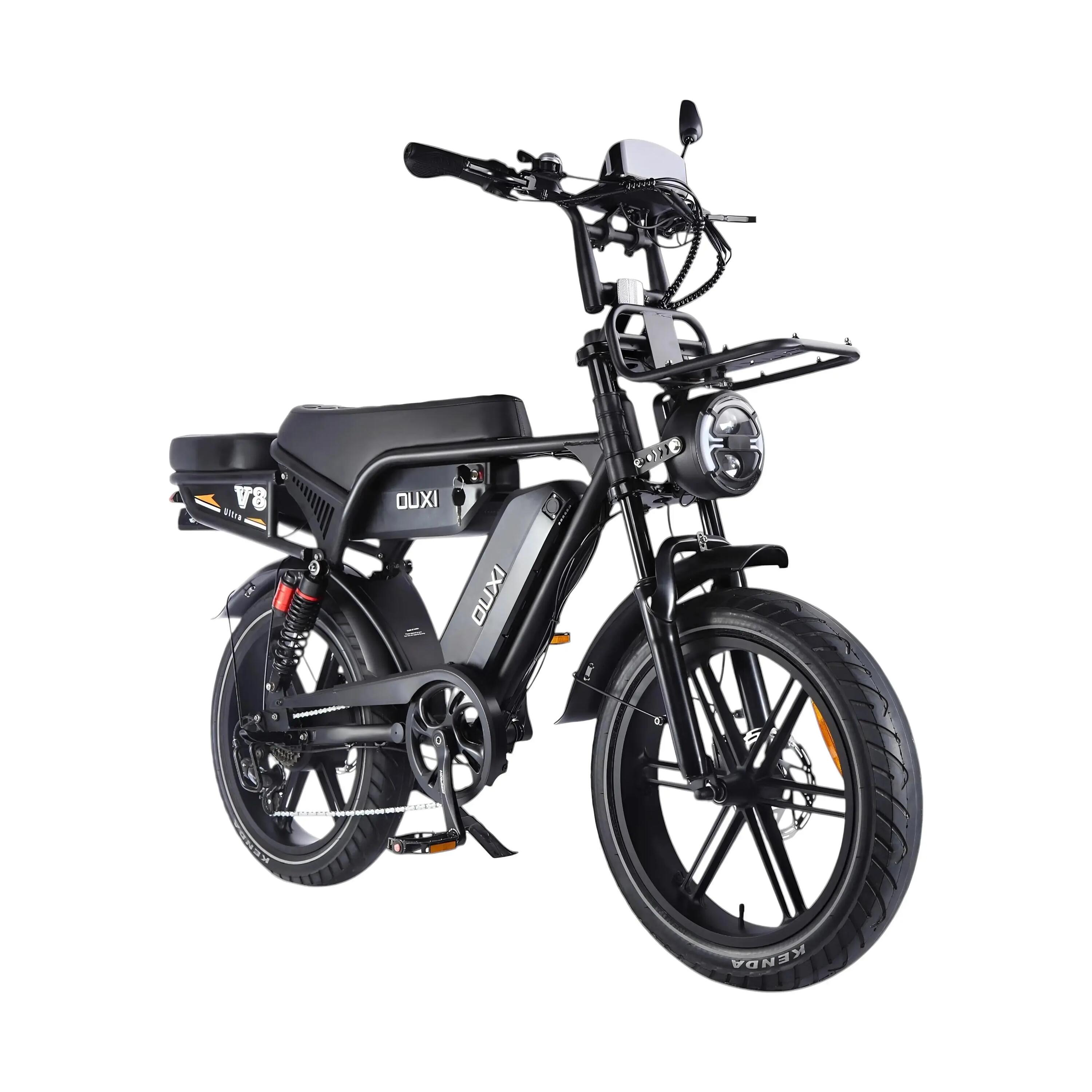 Ouxi V8 Ultra Max Fatbike - Zwart - Dubbele Accu 3/4